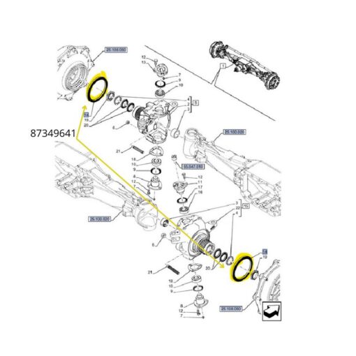 87349641 Paraolio 150x180x14/16 - immagine 3